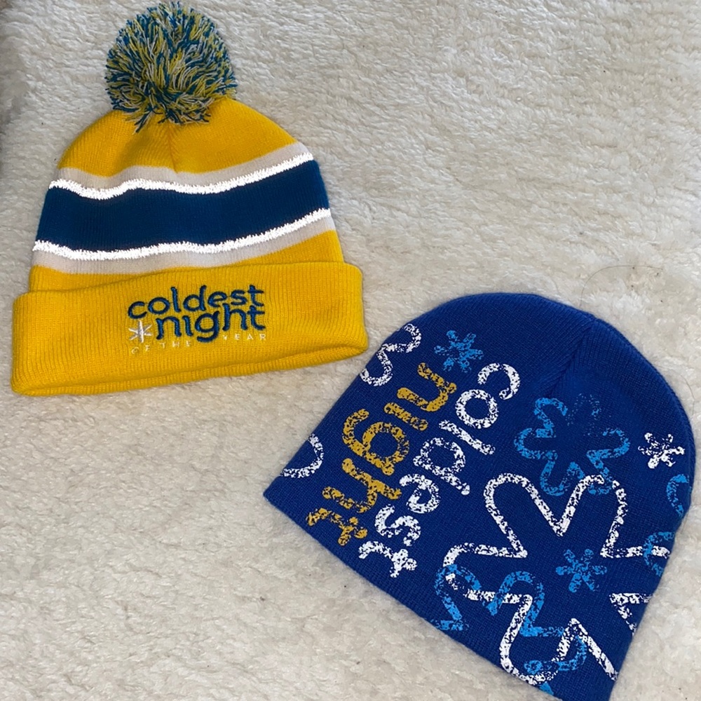 NEW Coldest Night Glow Up Winter Hat Bundle